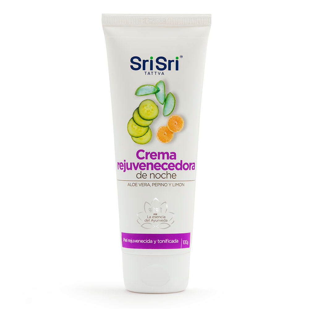 Crema Facial Rejuvenecedora de Noche - 100 g