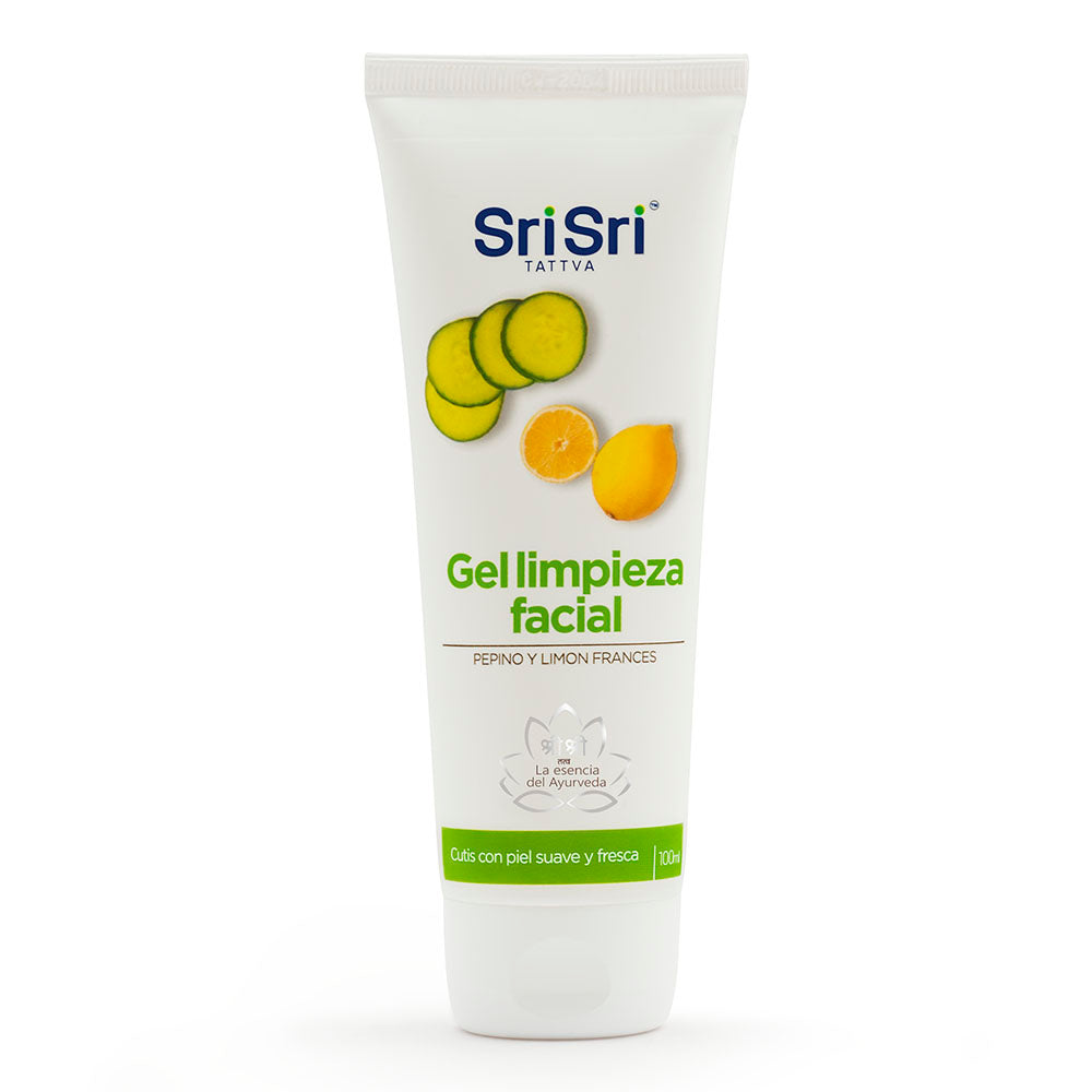 Gel de Limpieza Facial con Pepino y Limón Francés - 100ml