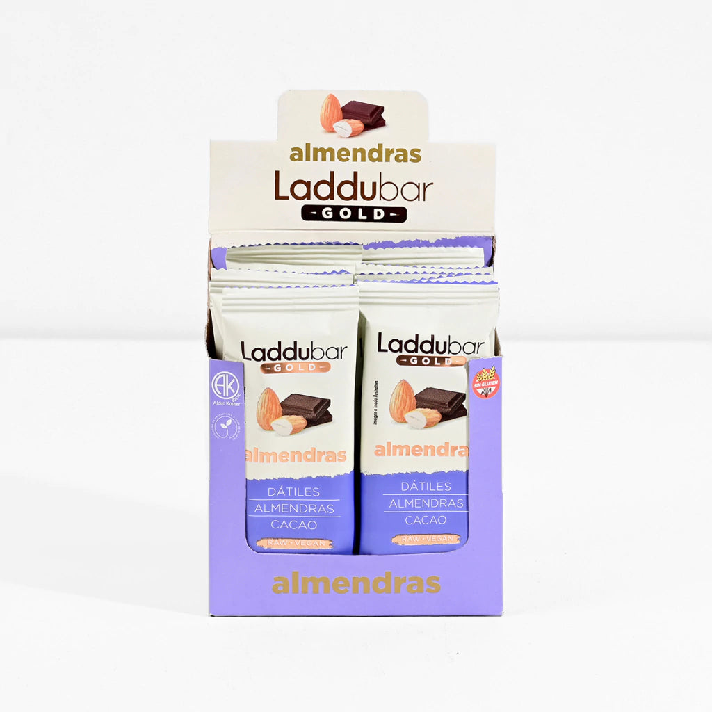 LADDUBAR GOLD ALMENDRAS X12