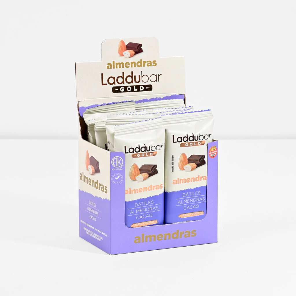 LADDUBAR GOLD ALMENDRAS X12