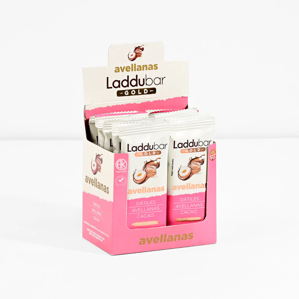 LADDUBAR GOLD AVELLANAS X12