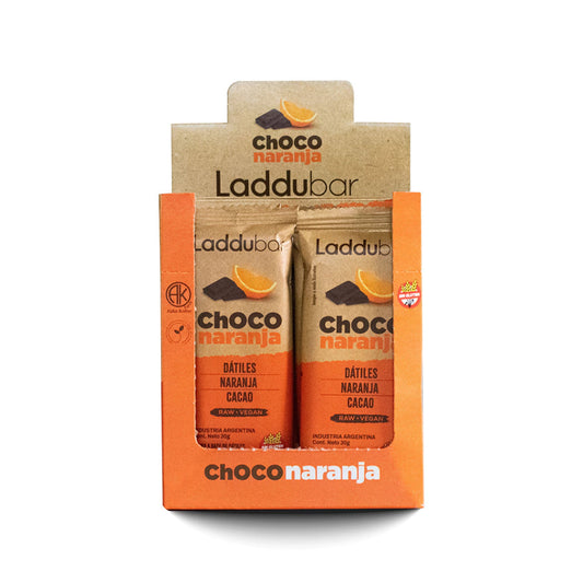 LADDUBAR CHOCO NARANJA X12