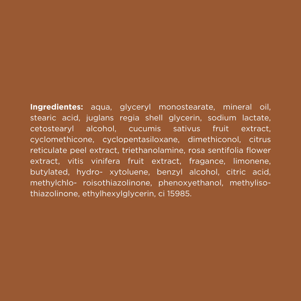 Exfoliante con nuez y extracto de naranja -  100 g