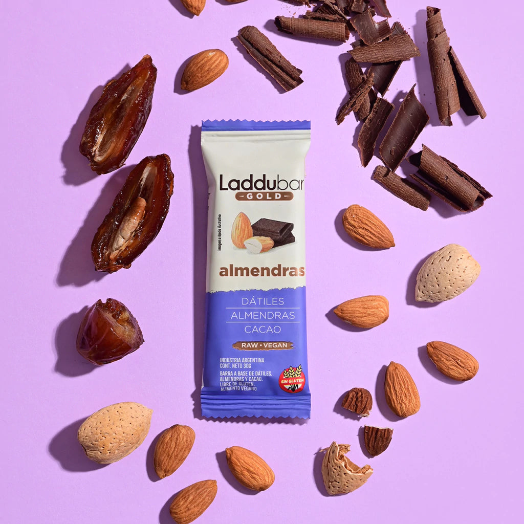 LADDUBAR GOLD ALMENDRAS X12