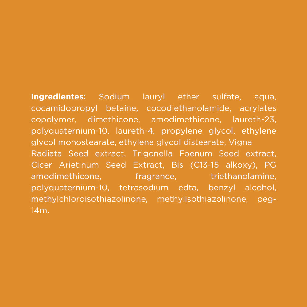 Shampoo Ayurvédico con Proteínas - 200ml