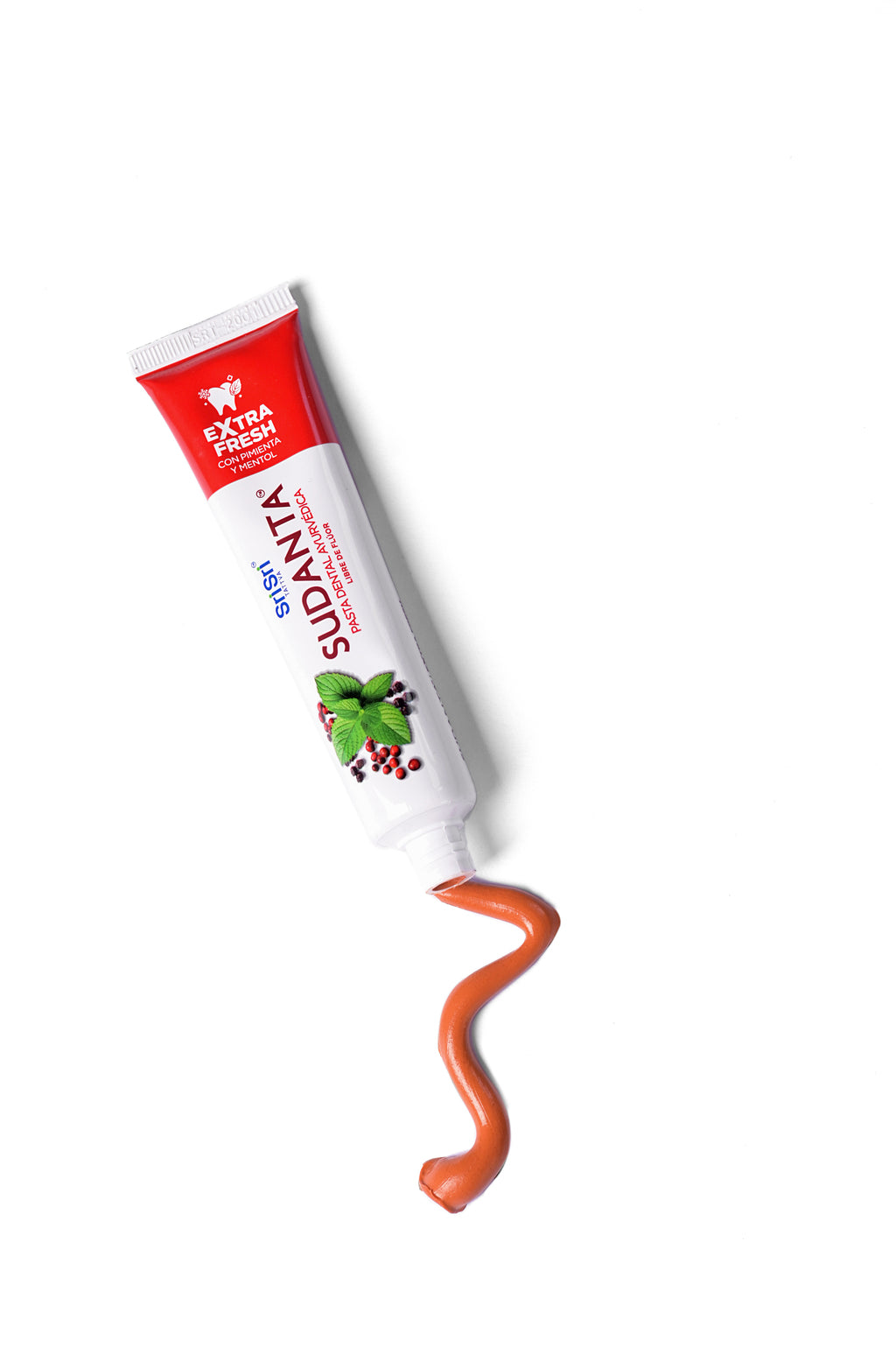 Extra Fresh  - Pasta Dental Ayurvédica libre de fluor - 2x50gr