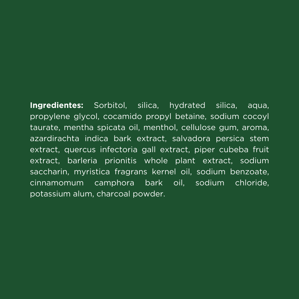 Efecto Blanqueador 100gr - Pasta Dental Ayurvédica en Gel